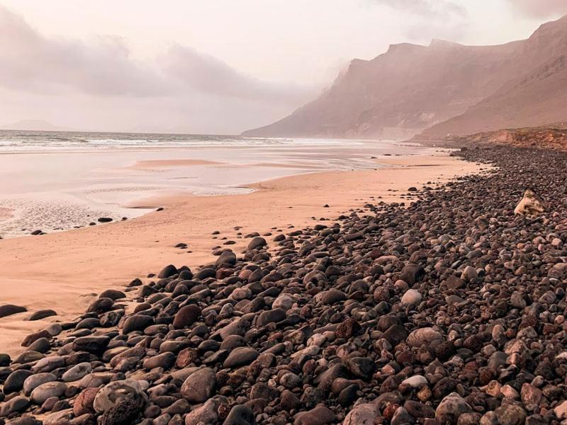 Casa Rosa Lejlighed Famara Eksteriør billede