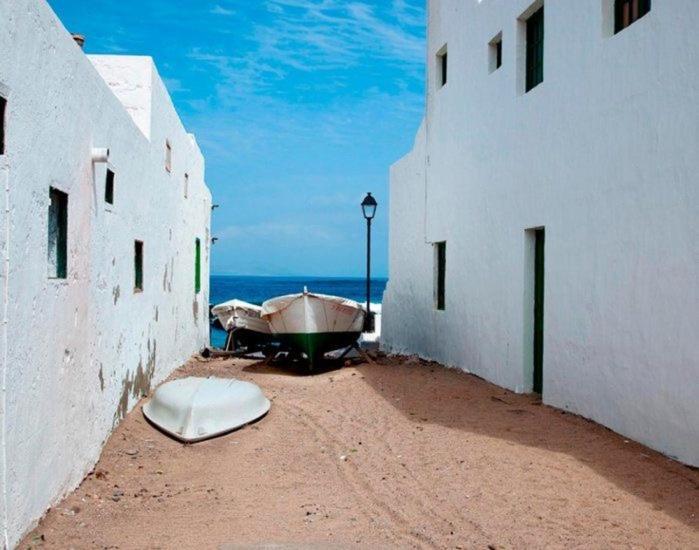Casa Rosa Lejlighed Famara Eksteriør billede