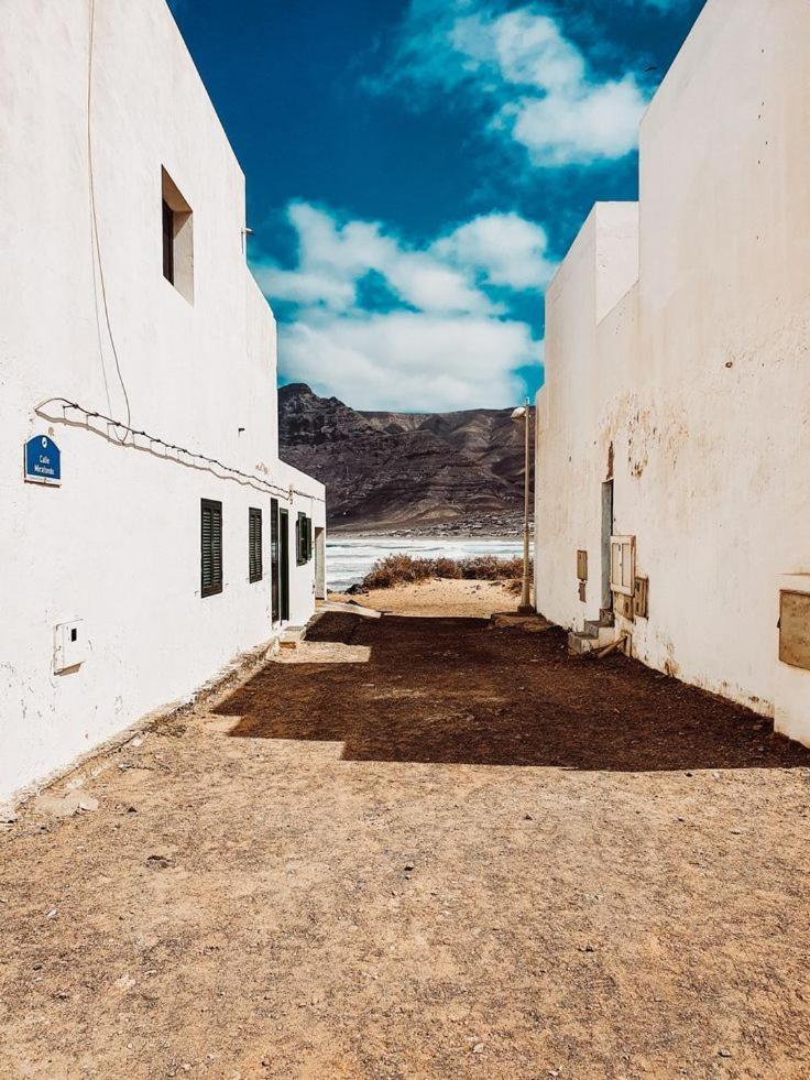 Casa Rosa Lejlighed Famara Eksteriør billede